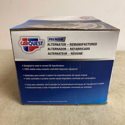 Carquest 12V 125A Reman Alternator OE-Style 8235A for Select Buick Models