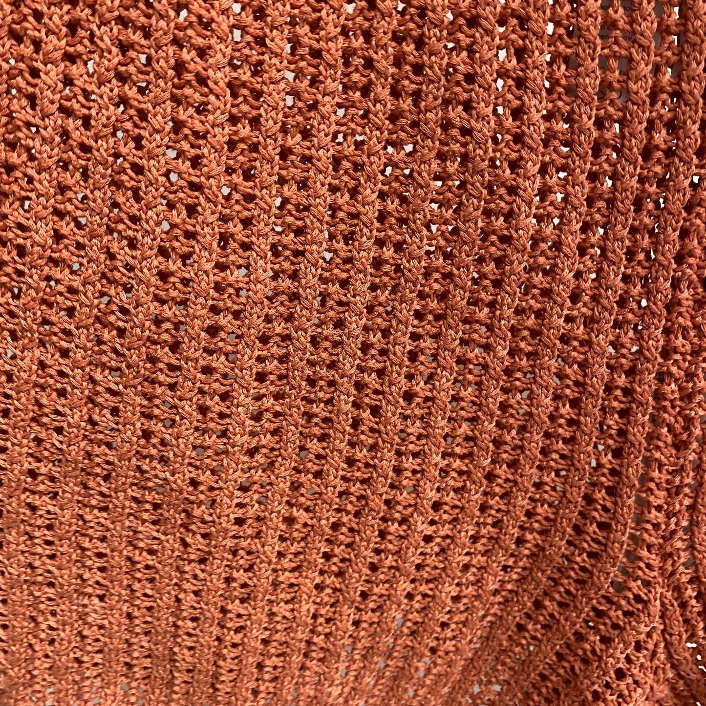 Calia Women's Sweater Knit Cover Up Mid Rise Swim Bottom Apricot Aura WSA23914