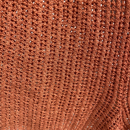 Calia Women's Sweater Knit Cover Up Mid Rise Swim Bottom Apricot Aura WSA23914