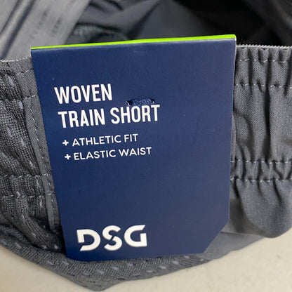 DSG Boys' Training  Woven Shorts Athletic Fit Elastic Waist Asphalt DAB12104 New