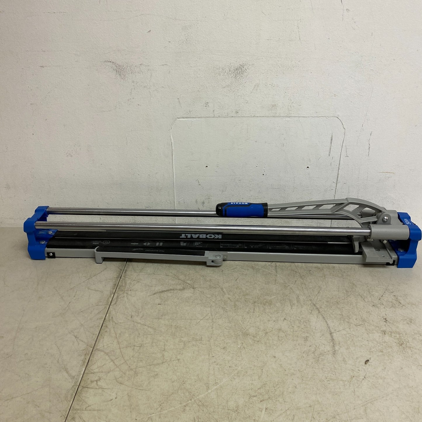 Kobalt 30 inch Tile Cutter 7/8 Cutting Wheel Up to 1/2 inch Thickness