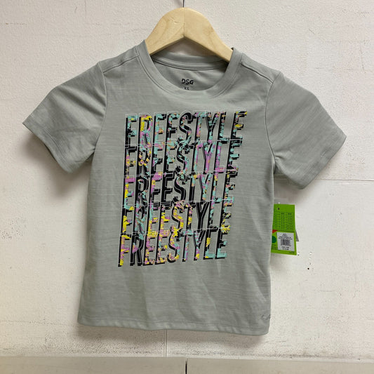 DSG Boy's Relaxed Novelty Graphic Tee High Rise / Pure White Forest DAB11108N