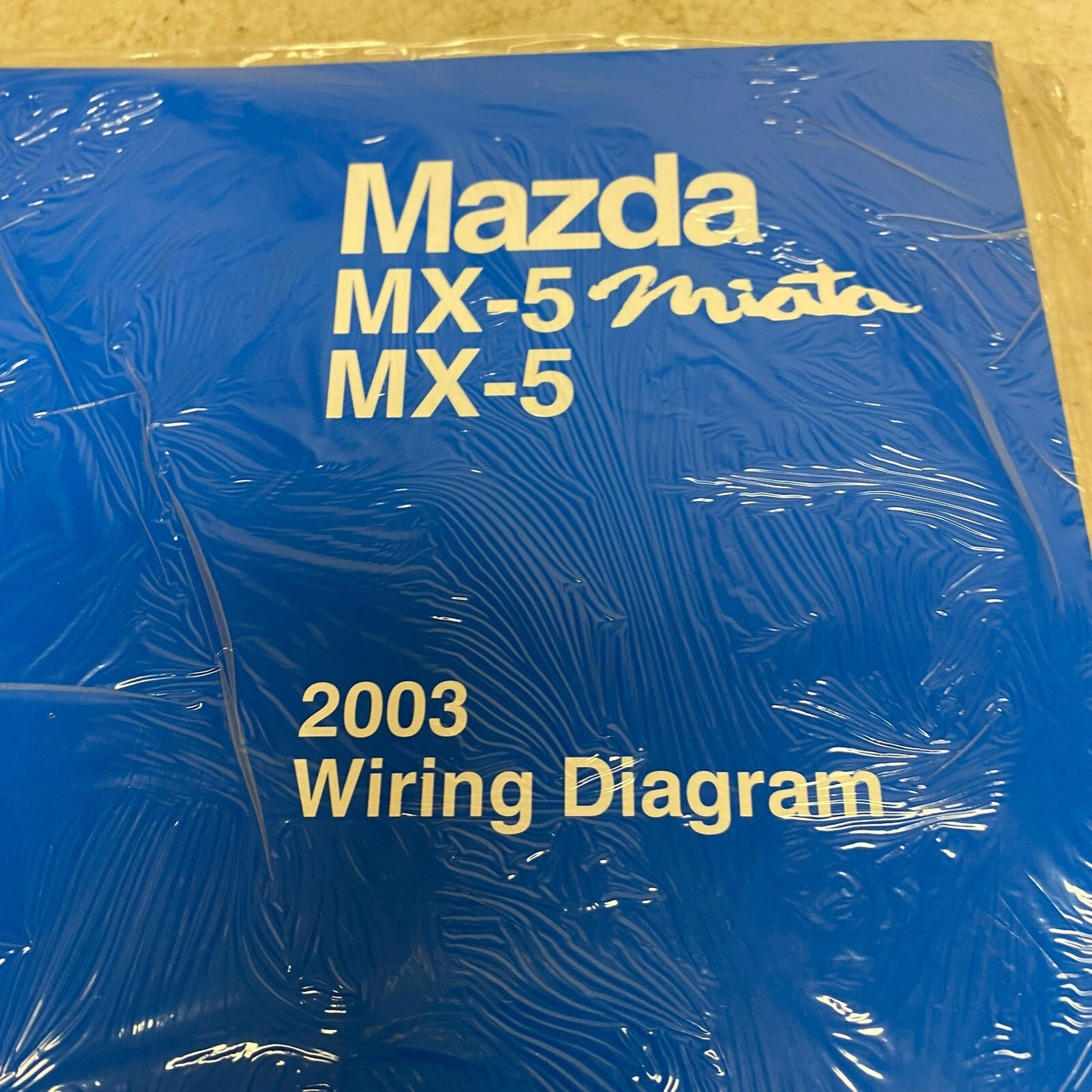 Mazda MX-5 Miata; MX-5 2003 Wiring Diagram 9999-95-026G-03 , #564-1CP