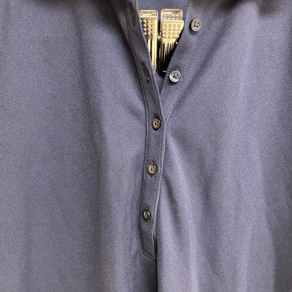 Lady Hagen Women' Print Block Short Sleeve Polo White / Dark Navy  WGH11451