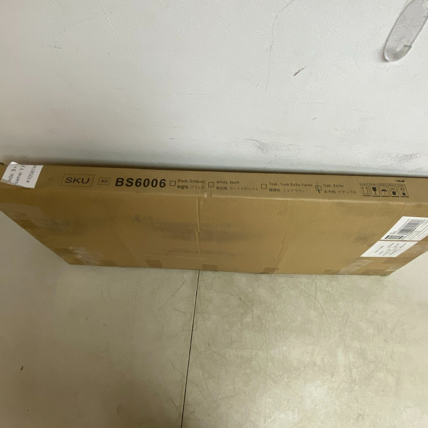 Cargopro Corner Shelf 14.96inx14.96inx72.45in - Oak Eiche BS6006