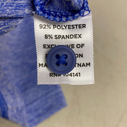 Men's Perfect 11 Colorblock Polo New Cobalt / New Cobalt HTR Summer MGA11418