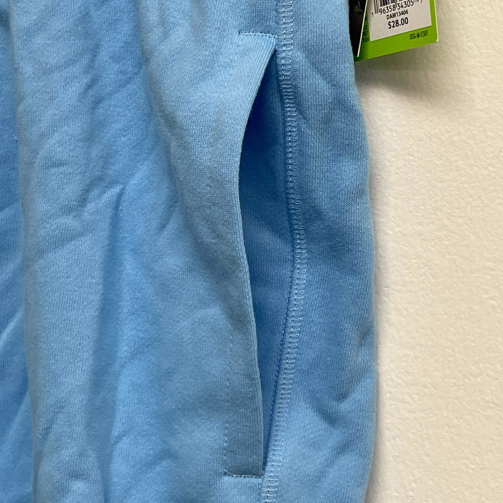 DSG Menâs 8" French Terry Lounge Shorts Bright Cerulean DAM13406