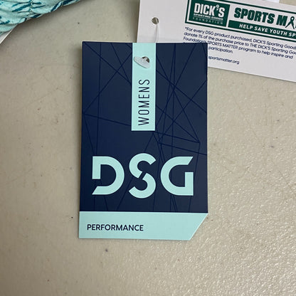 DSG Women's 3" Performance Mid Rise Stride  Run Short Hashtag Teal DAW39320APRTZ