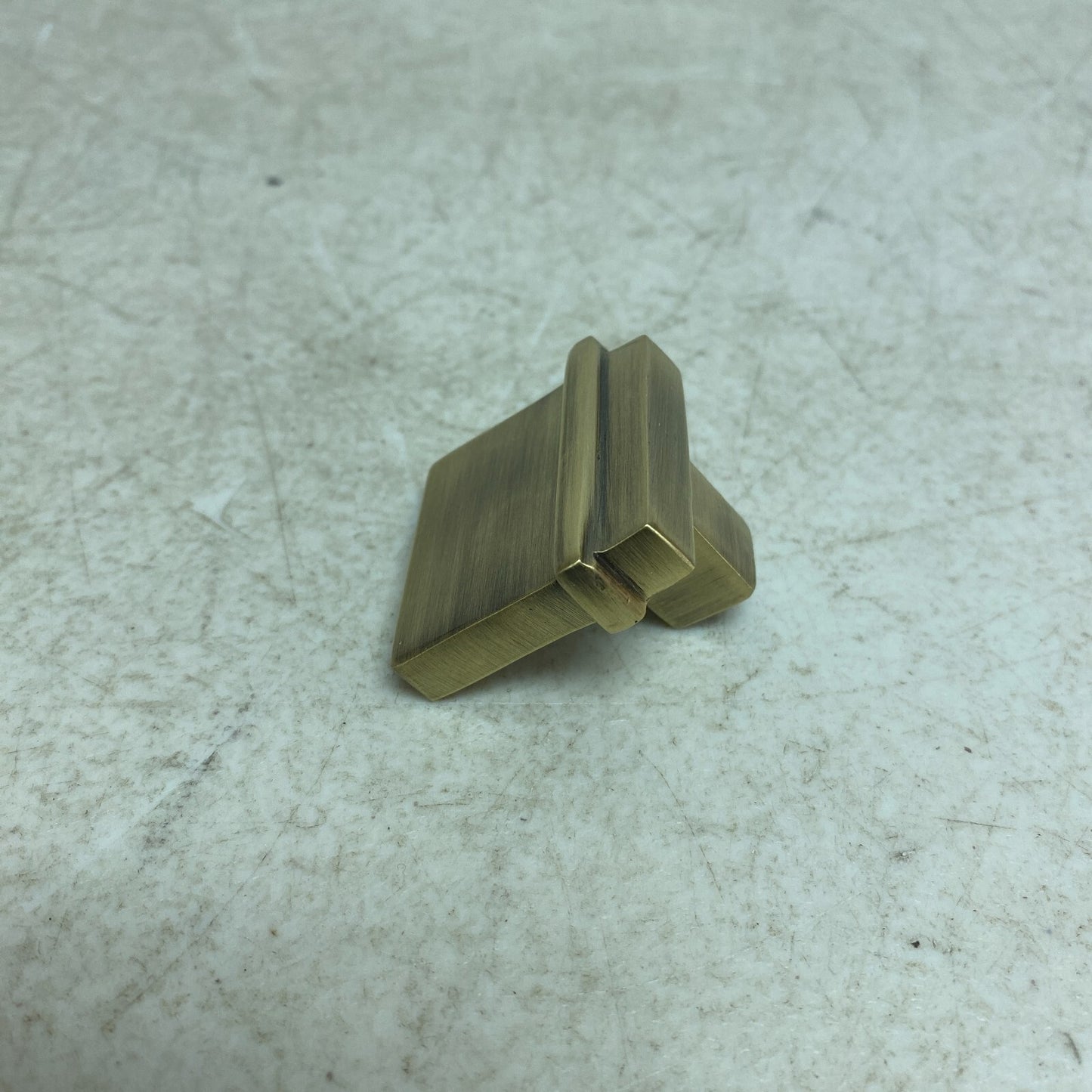 Signature Hardware Brass Knob - 1-1/4'' - Antique Brass,  MODEL: MNG-304-KNOB-AB