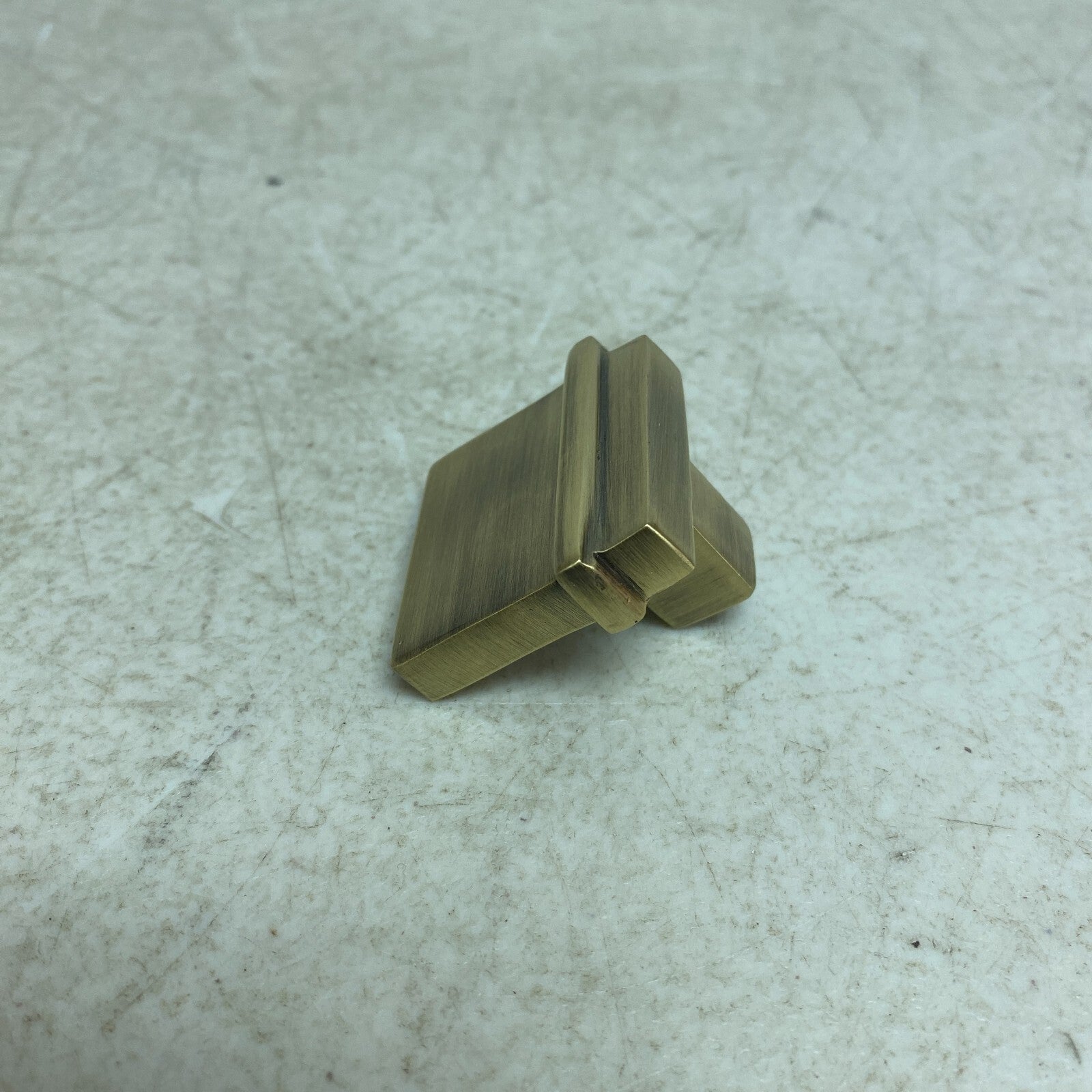 Signature Hardware Brass Knob - 1-1/4'' - Antique Brass,  MODEL: MNG-304-KNOB-AB