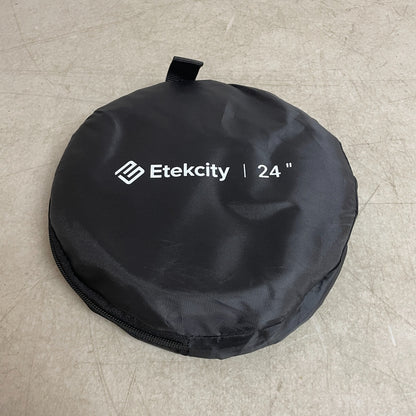 Etekcity 24″ 5‑in‑1 Collapsible Photography Reflector Kit Silver/Gold/White/Bla