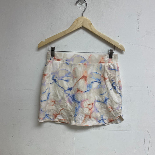 Calia 16" Length Birdie Athletic Skort MULTI AQUATIC CORAL PRINT WCG17020PS23