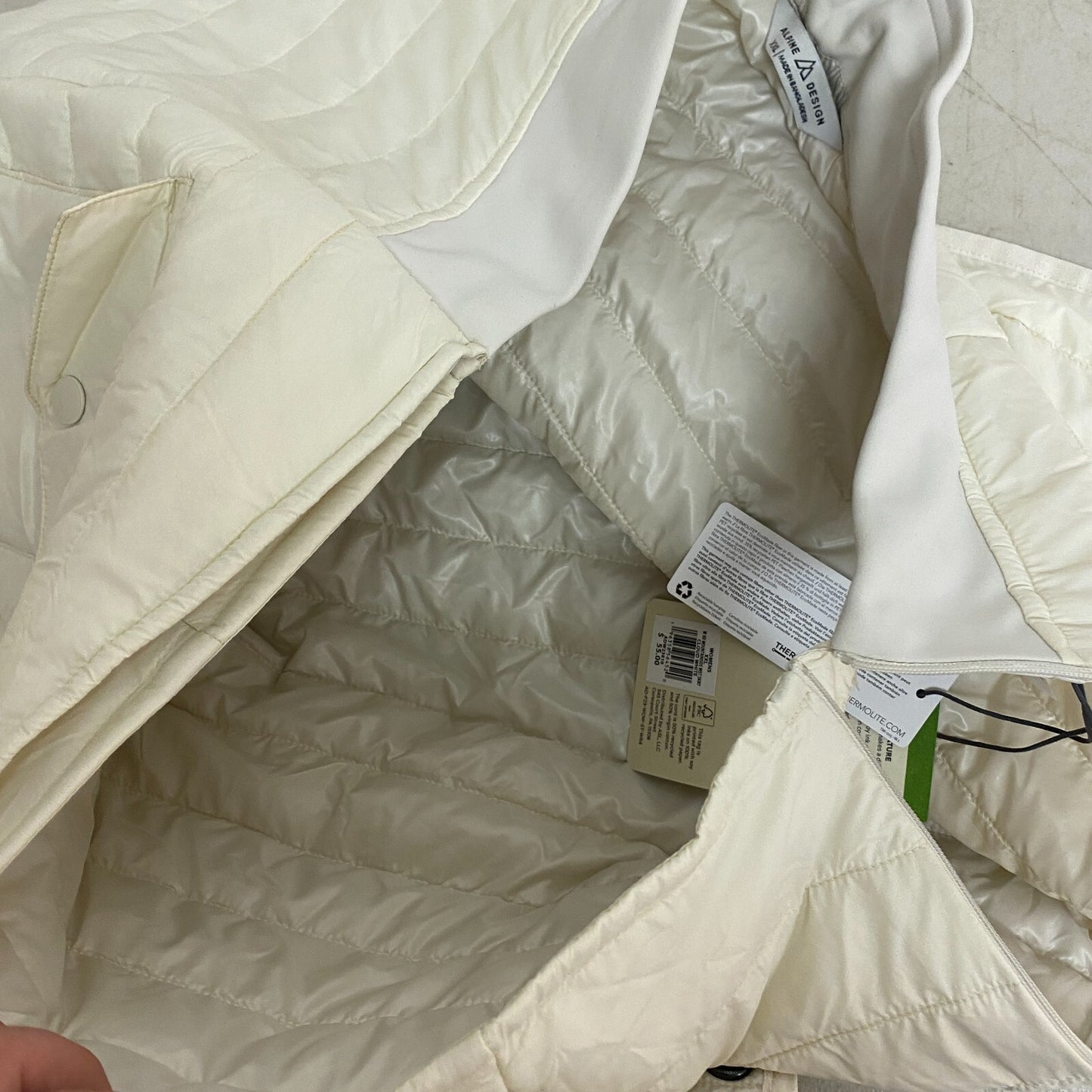 Alpine Design Womens W AD Mountainside Mist Skirt Cloud White ADW23810 New!