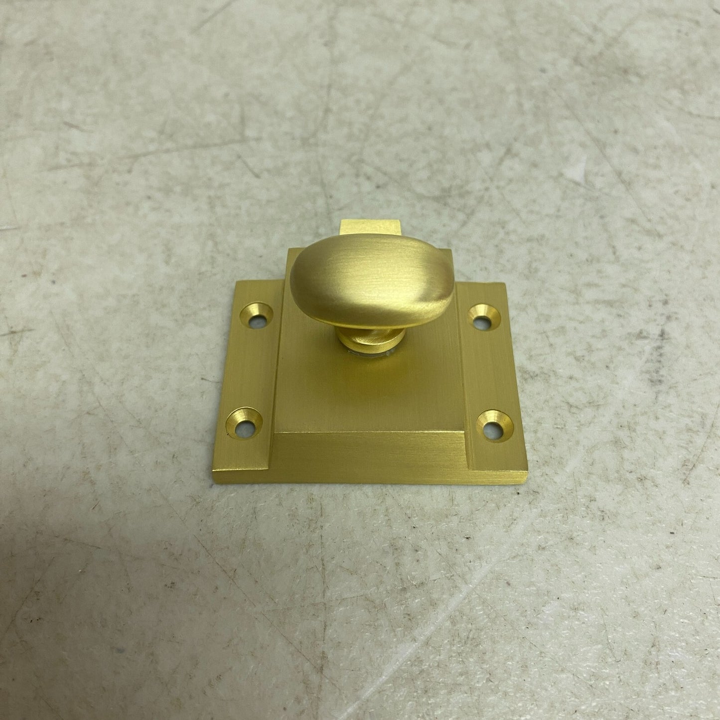 Pitkin Brass Cabinet Latches with Oval Knob SH553088SB