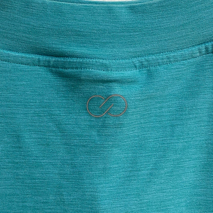 CALIA Women's Lustra lux Relaxed Fit Mock Neck Short Tank Spearmint WAX31295