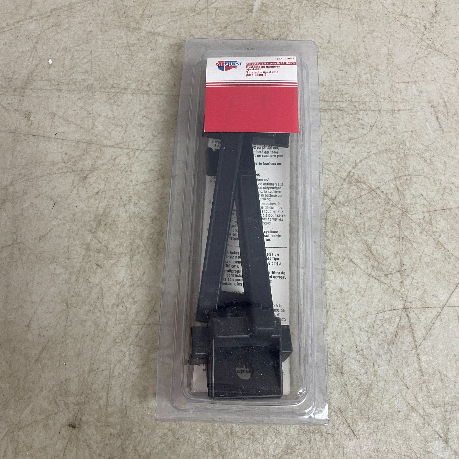 Carquest Adjustable Battery Hold-Down 5-3/4″ to 8-1/2″ Width Model 45164