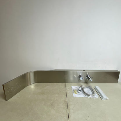ALFI brand ABSP20 Alfi Trade Pressure Balanced Shower Panel - Stainless Steel