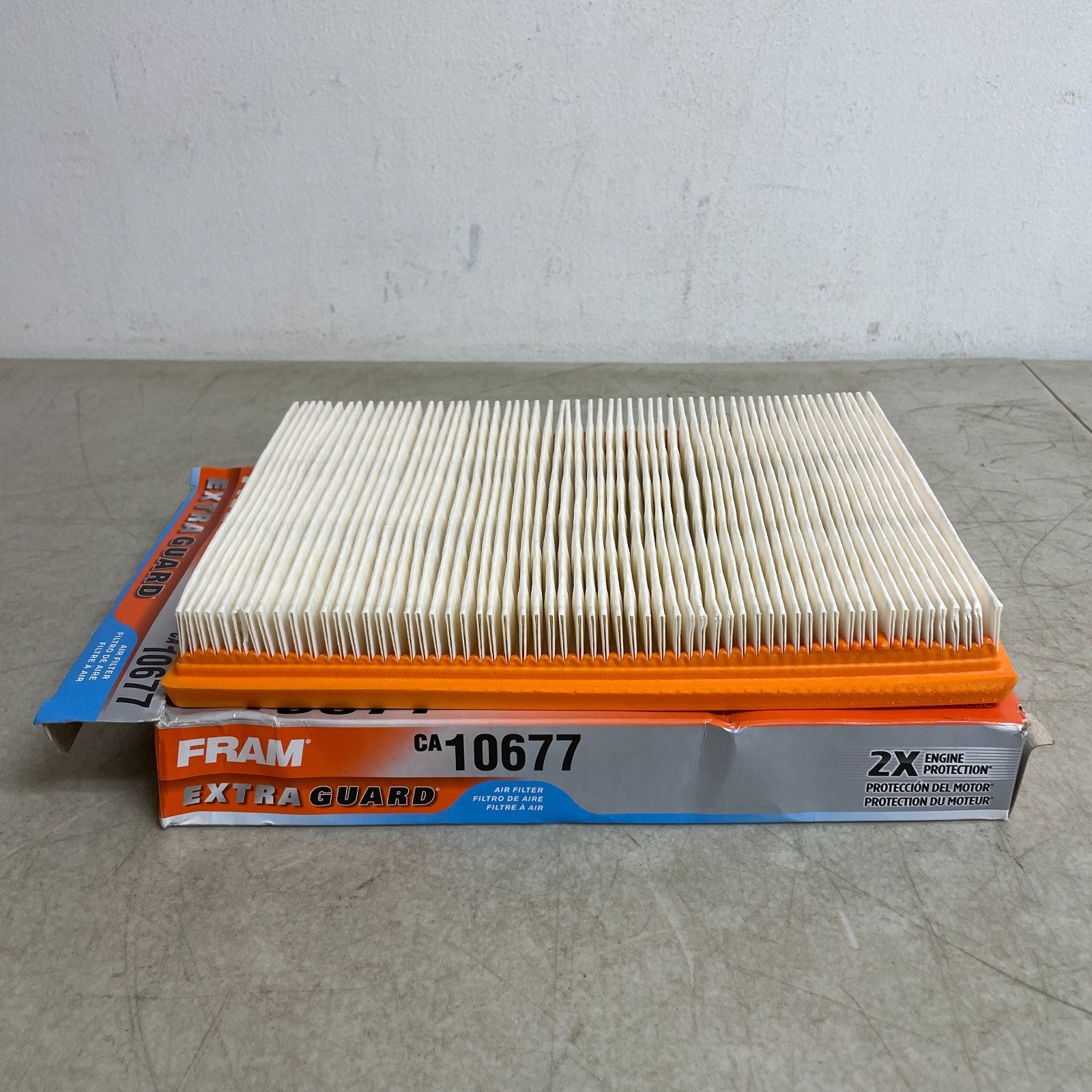 FRAM CA10677 Extra Guard Engine Air Filter for Toyota Lexus 10.52x7.17x1.44 in