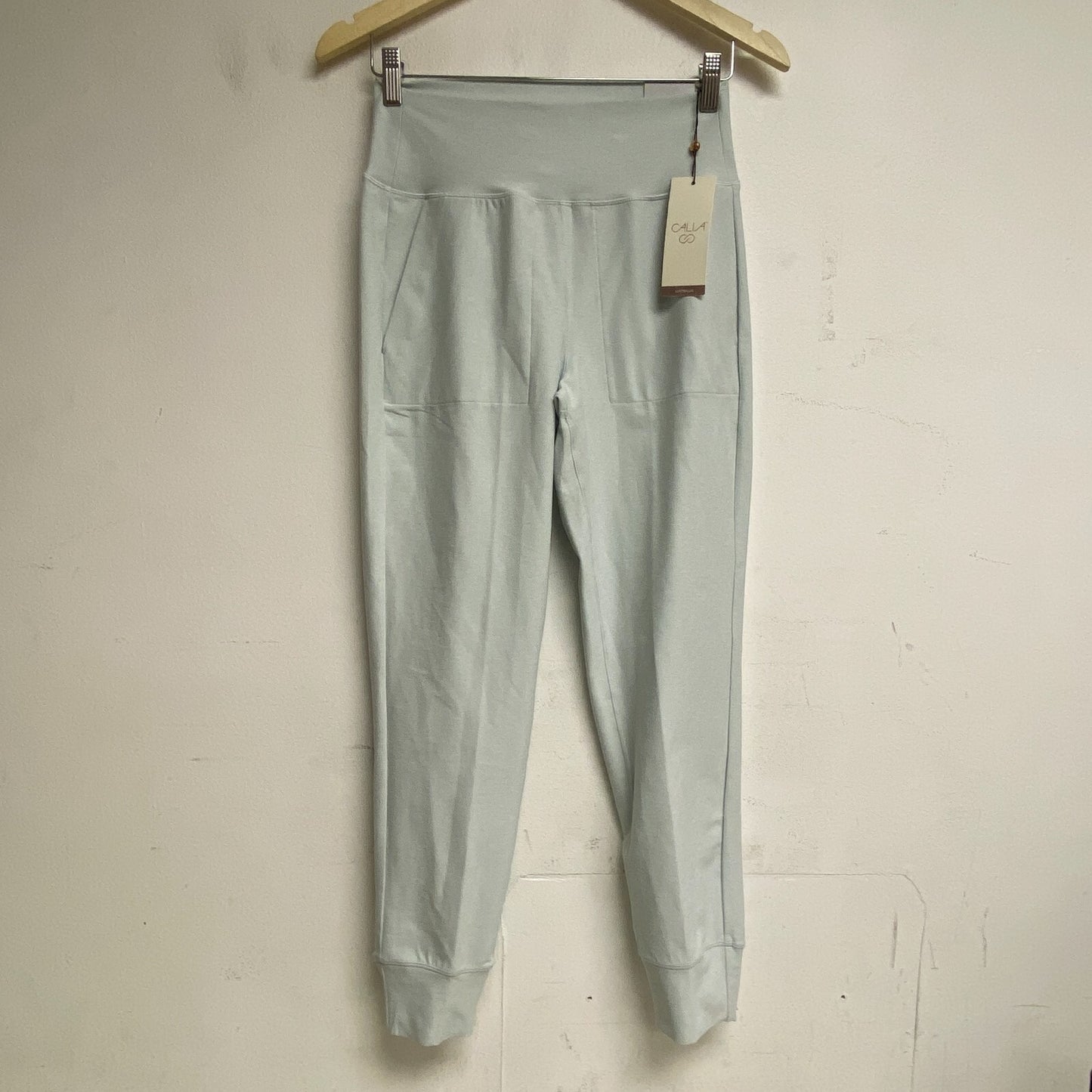 CALIA Women's LustraLux High Rise Jogger Pant Calming Green Heather WAX32265