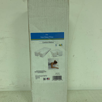 Hermell Face‑Down Recovery Pillow White Polyurethane Foam HMJ1420