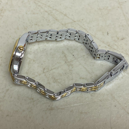 Armitron Women Easy to Read Dial Bracelet Watch Gold/Silver Band 75/5304TB