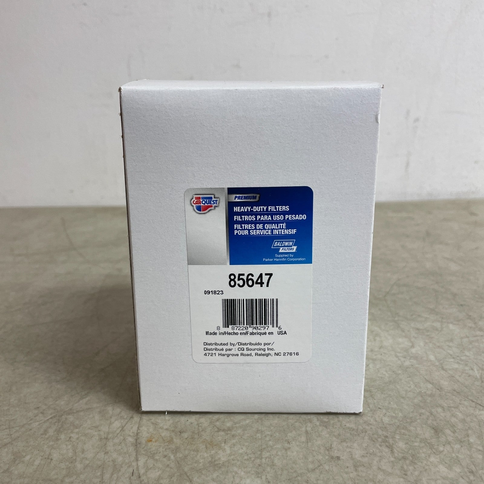 Carquest Oil Filter 85647, Full Flow Spin On Thread 3/4-16, 93mm × 103 mm