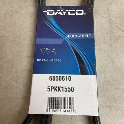 Dayco Double-Sided Serpentine Belt 5-Rib 61.02 Inch Length Model 6050610