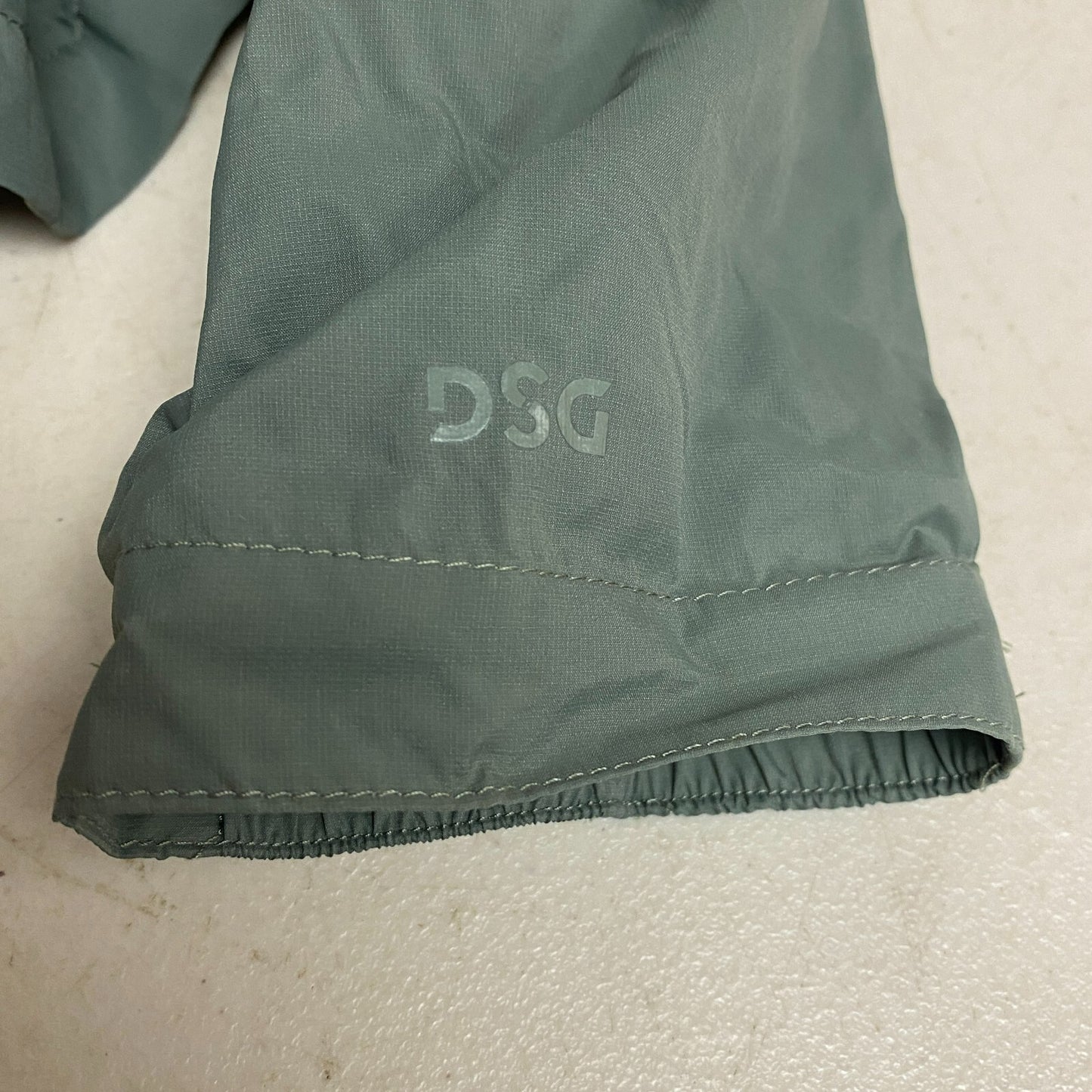 DSG Mens Woven Jacket Olive Clay Zip Solid DAM12602VC