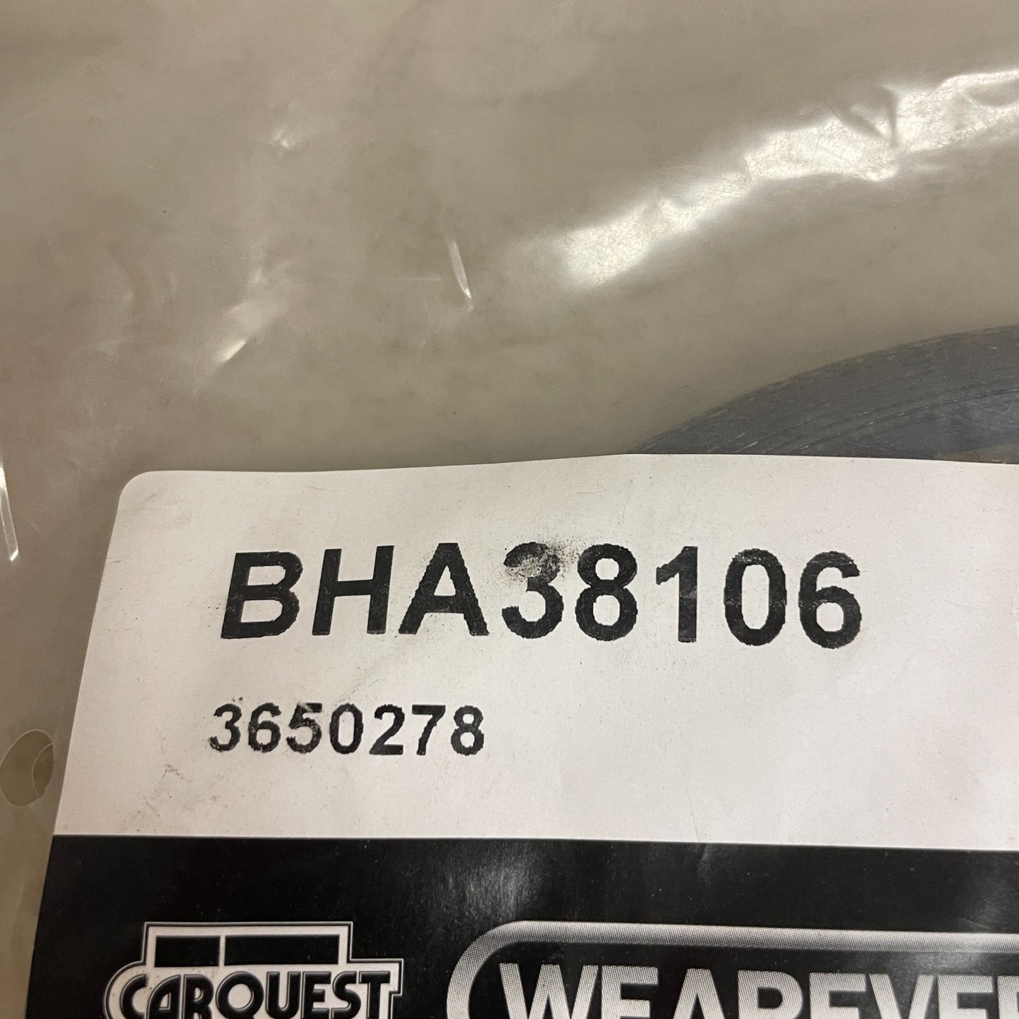 Carquest Wearever BHA38106 Brake Hose Assembly 17" Flexible with Copper Washers