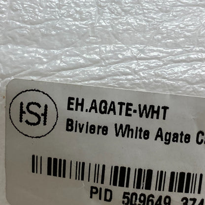 Signature Hardware Biviere White Agate Cabinet Knob 446997