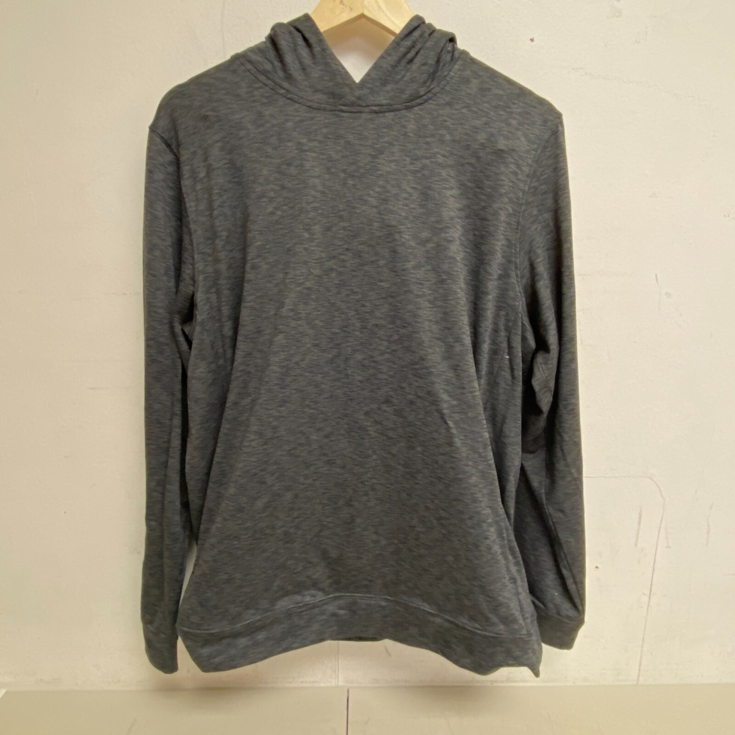 VRST Mens R&R Jersey Hoodie Pure Black Heather MAX200307 BRAND NEW