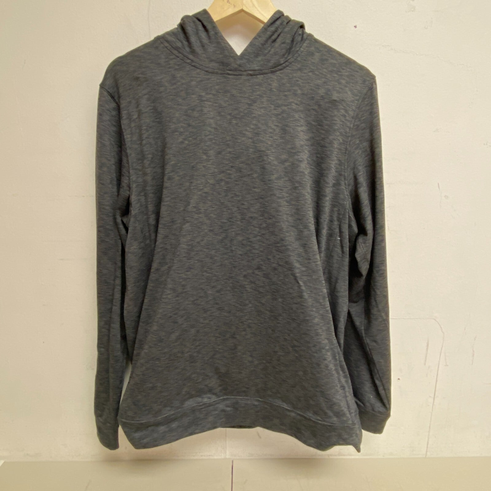 VRST Mens R&R Jersey Hoodie Pure Black Heather MAX200307 BRAND NEW