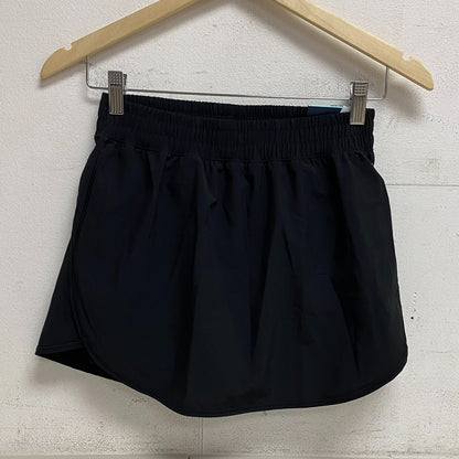 DSG Girls' Stride Skort Pure Black Solid Summer Stylish Trendy DAG13108