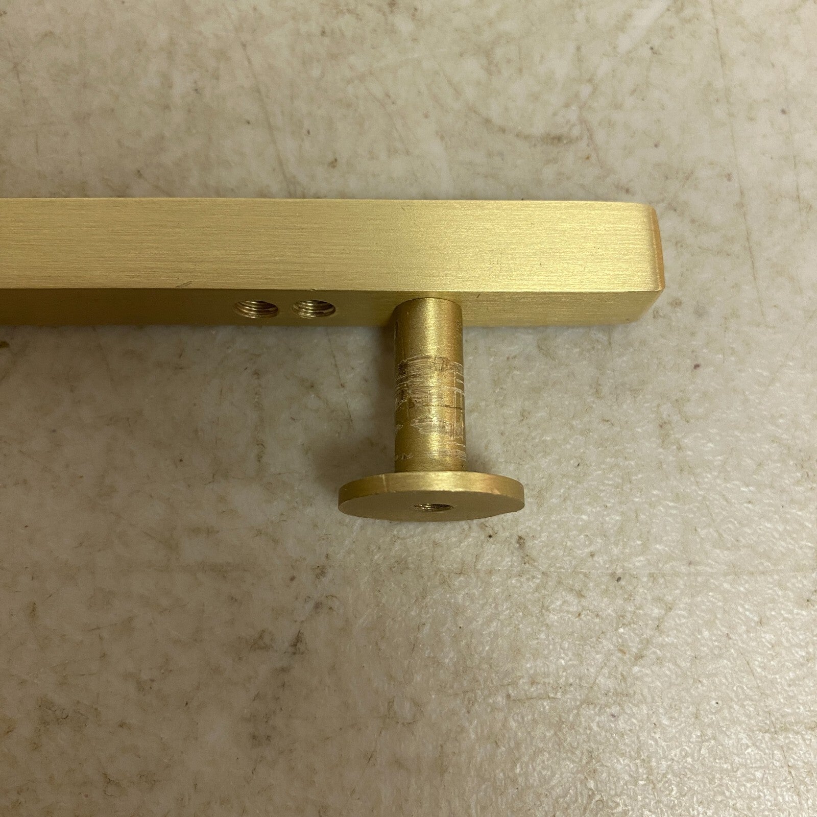 Signature Hardware 8" Diehl Adjustable Brass Cabinet Pull - Satin Brass