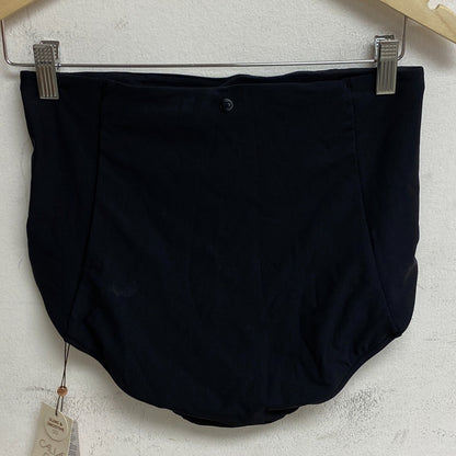 Calia Womens Swim Collection Power Sculpt High Rise Bottom Pure Black WSA23409