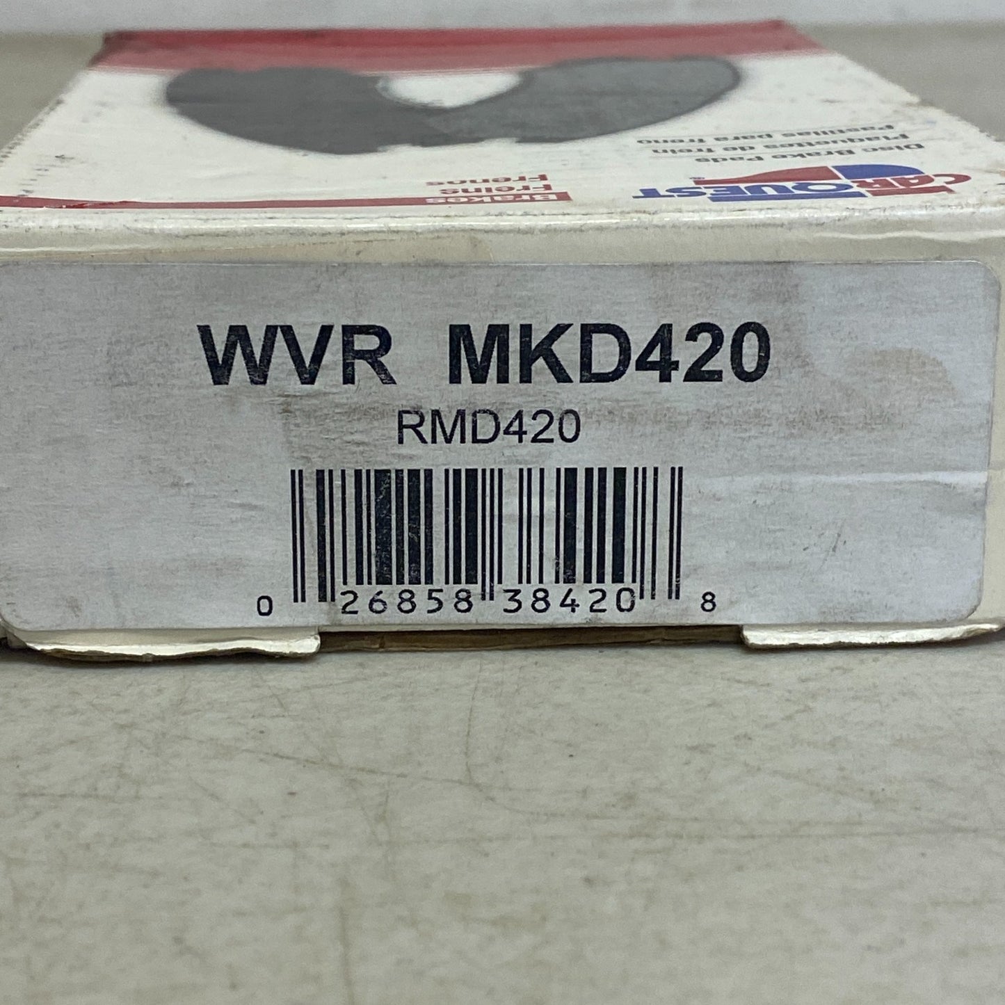Carquest Blue Disc Brake Pads Semi Metallic Front Low Dust Formula MKD420