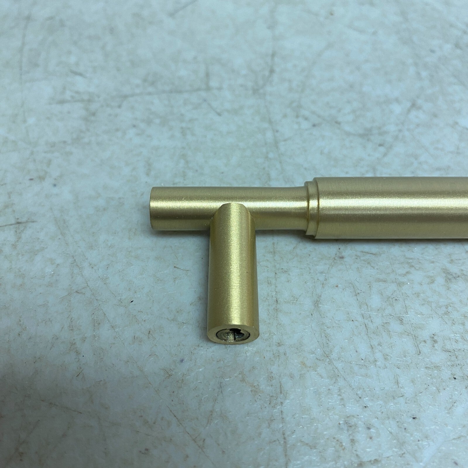 Signature Hardware 3-3/4" Colmar Solid Brass Cabinet Pull - Satin Brass