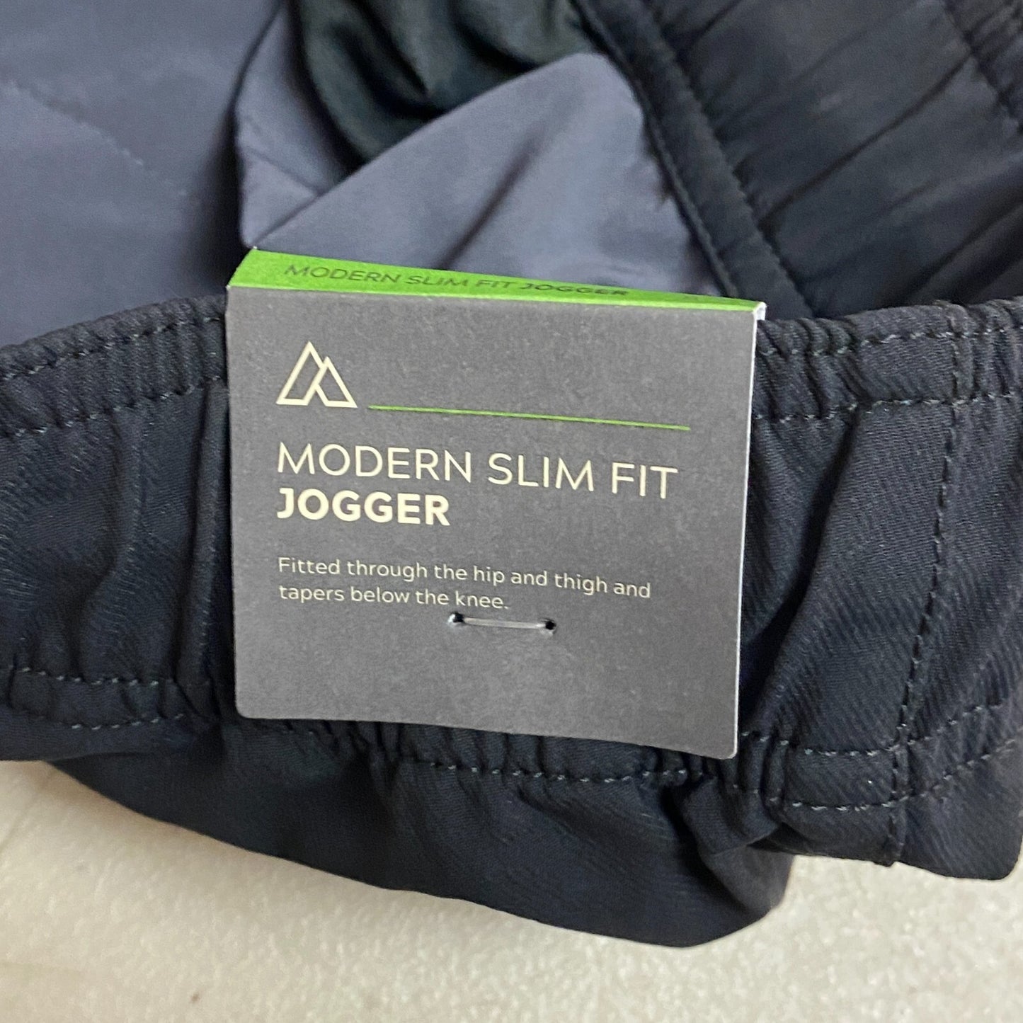 ALPINE DESIGN MENS AD TRAILHEAD CARGO MODERN SLIM FIT JOGGER PURE BLACK ADM23900