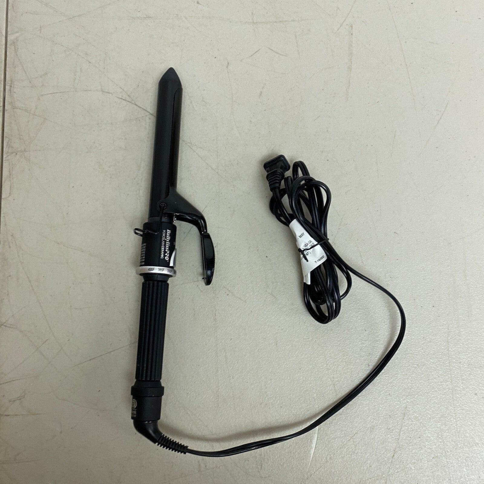 BaByliss PRO Porcelain Ceramic 1" Spring Curling Iron BP100SUC **PARTS ONLY**