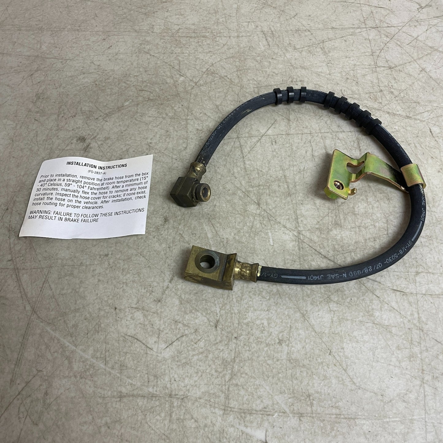 CarQuest Premium Brake Hose Banjo-Female Ends BHA104352