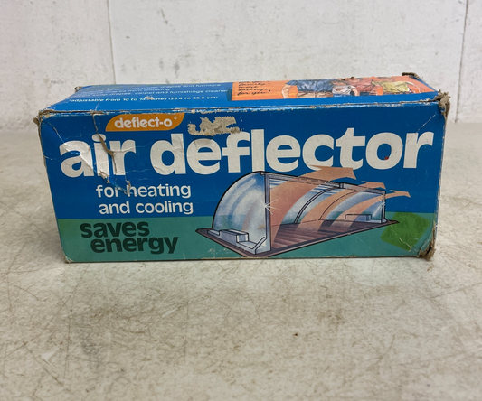 Deflect-o Vintage Deflecto Air Deflector  heating&cooling 2 pack