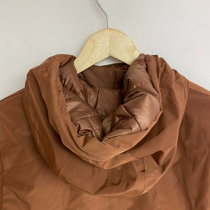 Calia Women's Hooded Parka Rocky Mountain Brown WAX36039 Waterproof Warm