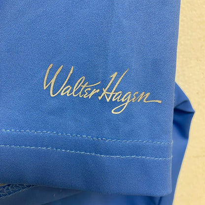 Walter Hagen Men's P11 Slash Chest Stripe Polo Slash High Sea Blue MGA11492