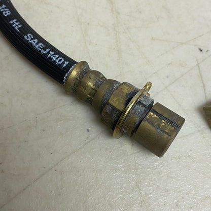 CARQUEST BHA38607 Brake Hydraulic Hose Assembly Black EPDM Rubber