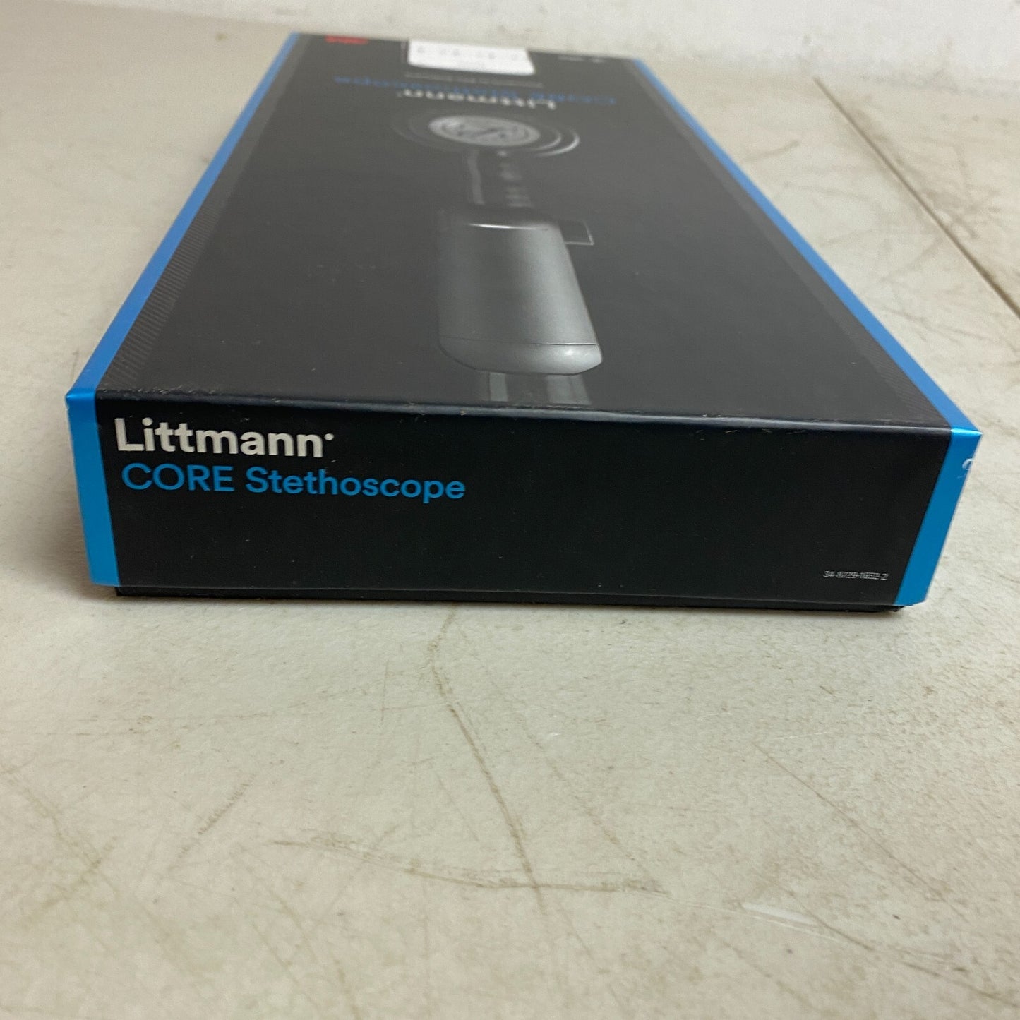 3M Littmann Quality Core Digital Stethoscope System, Black Matte-Finish 8490