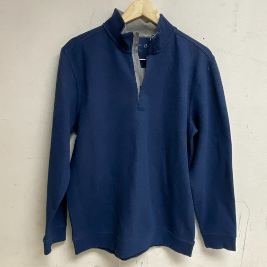 Walter Hagen Mens Perfect 11 Pique Fleece Mid Pullover Zip Sweater MGA36103VC