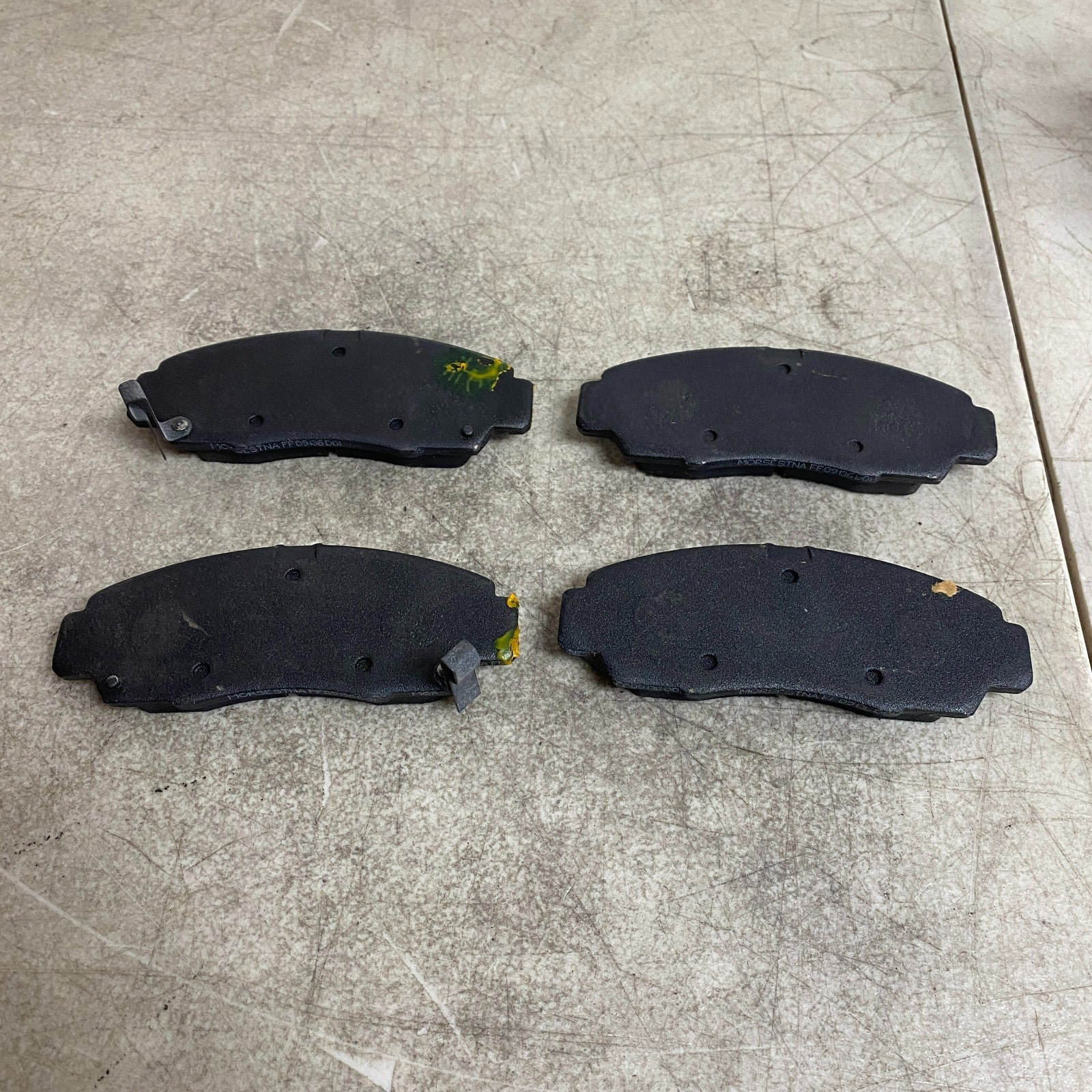 Parts Master MD787 Brake Pads Semi-Metallic Front 1999-2008 Acura TL