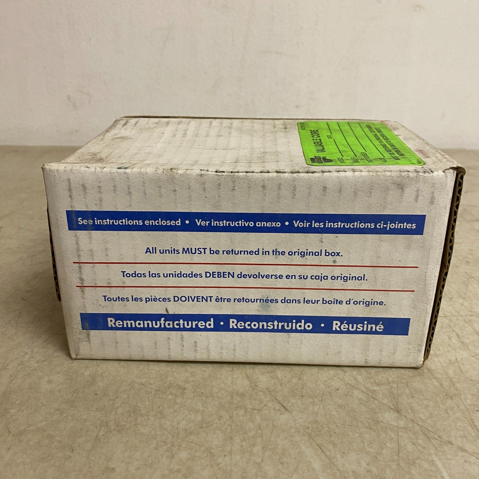 CARQUEST Reman Power Window Lift Motor Front Black 42‑631