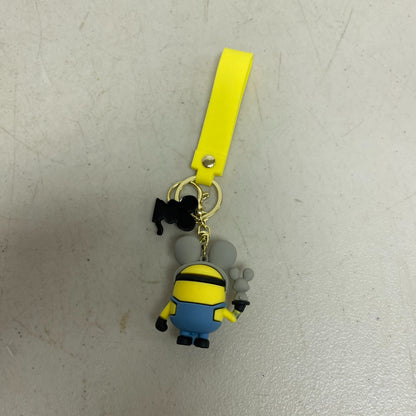 Assorted Silicone Despicable Me Minions Keychain Mouse Minion Accessory