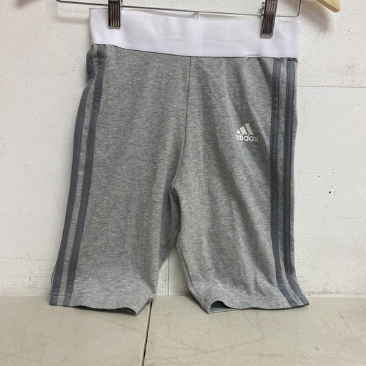 Adidas Compression Shorts Women's XS Color White WaistBand Light Gray Base Dark